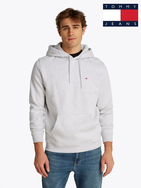 Серый - Tommy Jeans Flag Hoodie (AL7357) | €86
