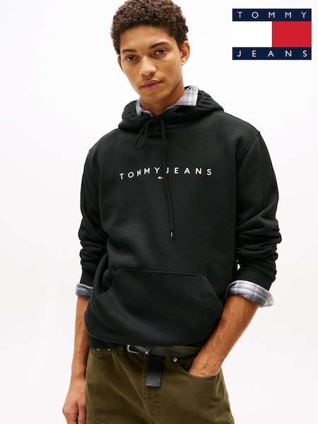 Чорний - Худі логотип Tommy Jeans (AL7362) | 4 206 грн