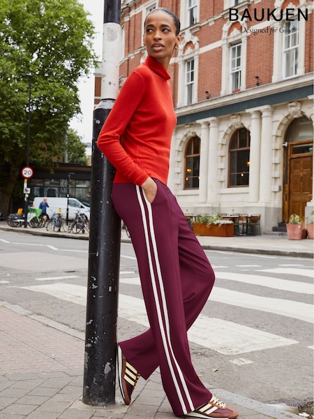 Baukjen Red Tippi Side Stripe Trousers (AL7394) | 76 €