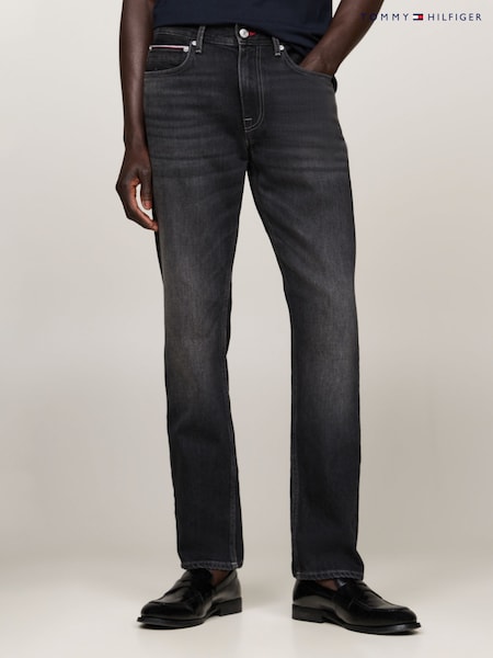 Чорний - Прямі джинси Tommy Hilfiger Regular Mercer (AL7412) | 7 210 грн