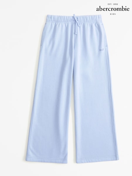 Abercrombie & Fitch Blue Low Rise Wide Leg Joggers (AL7427) | €26 - €28