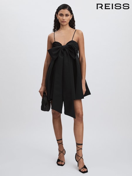 Amur Satin Babydoll Bow Dress (AL7815) | €784