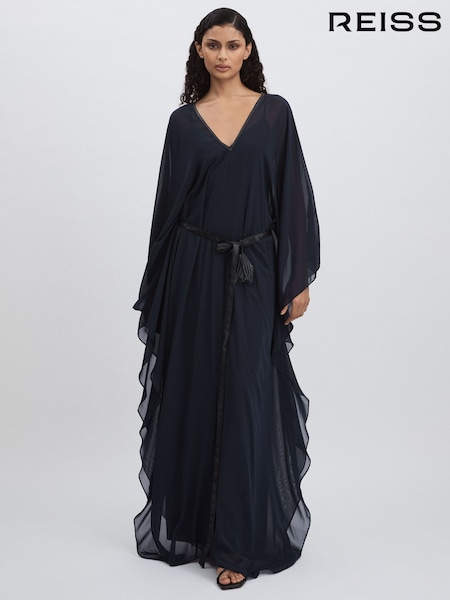 Halston Bell Sleeve Maxi Dress (AL7822) | €1,072