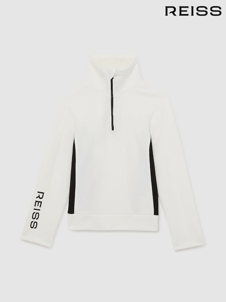 Blanco/Negro - Reiss Brina Funnel Neck Base Layer Top (AL7826) | 60 €