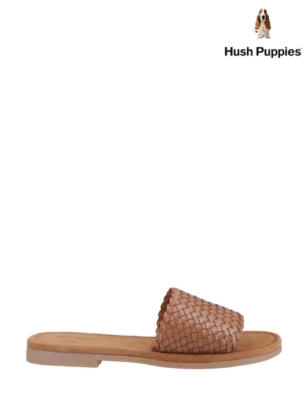 Culoare nisipului - Sandale de diapozitive Hush Puppies Hetty (AL7843) | 320 LEI