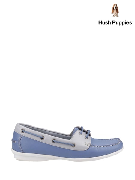 Hush Puppies Blue Irene Boat Shoes (AL7872) | € 86