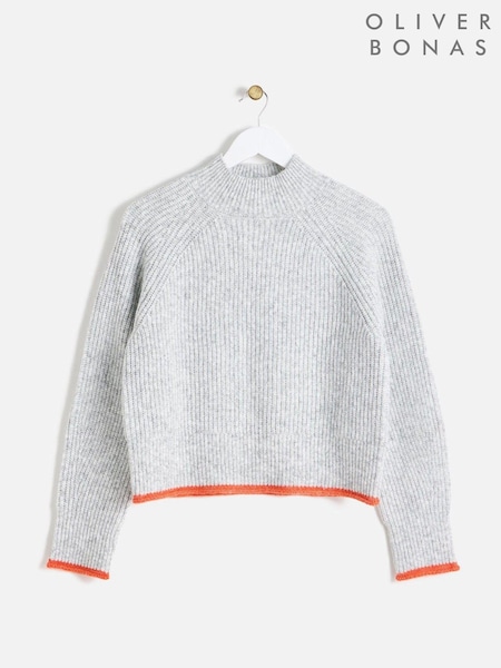 Oliver Bonas Turtle Neck Knitted Jumper (AL8043) | 229 LEI