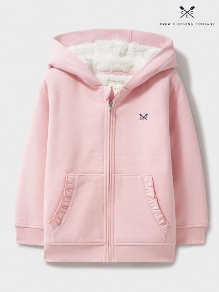Crew Clothing Company Orange Teddy Fleece Lined Zip 100% Cotton Hoodie (AL8251) | 1 923 грн - 2 403 грн