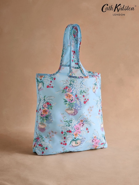 Cath Kidston Blue Bouquet Foldaway Shopper Bag (AL8252) | €23.50