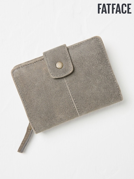 FatFace Grey Etta Suede Purse (AL8269) | AZN 88