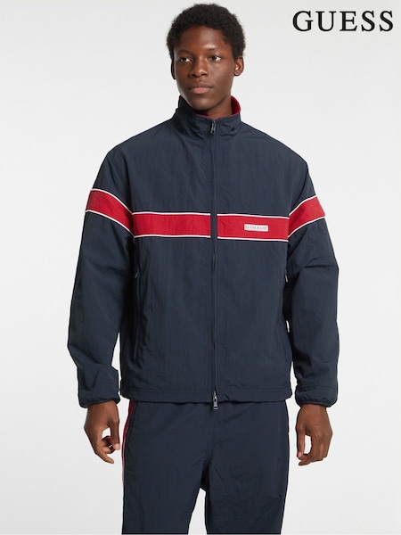 Guess Jeans Navy Sporty Windbreaker Jacket (AL8275) | €65