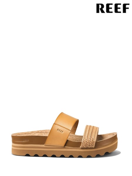 Reef Natural Cushion Vista Hi Sandals (AL8337) | ₪302