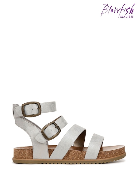 فضي - Blowfish Malibu Fancy Strappy Sandals (AL8690) | ‏349 د.إ.‏