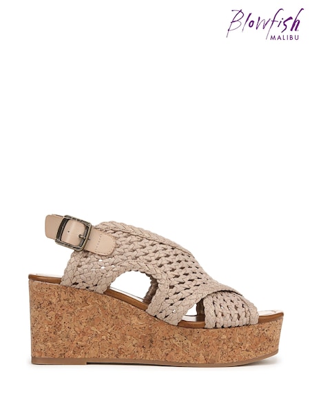 Blowfish Malibu Andrea Woven Wedge Sandals (AL8695) | €107