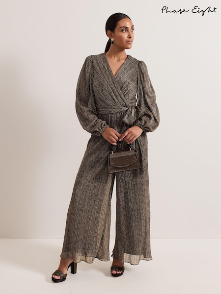 Phase Eight Gold Petite Alli Jumpsuit (AL8779) | 393 QAR