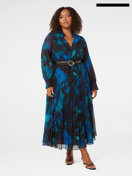 Forever New Skyla Curve Pleated Midi Dress (AL8862) | €66