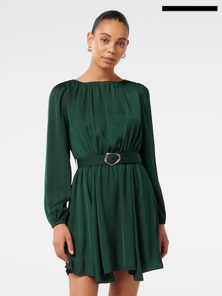 Forever New Green Florentine Belted Mini Dress (AL8873) | € 63