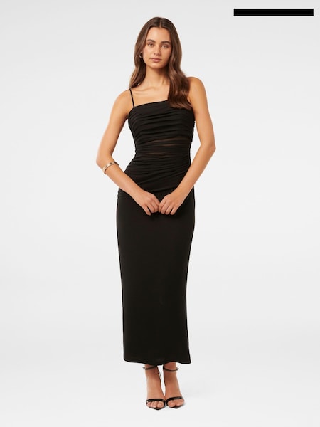Forever New Leah Mesh Layered Bodycon Dress (AL8905) | €73