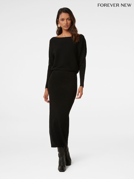 Forever New Ciara Petite Tipped Midi Dress (AL8920) | €88