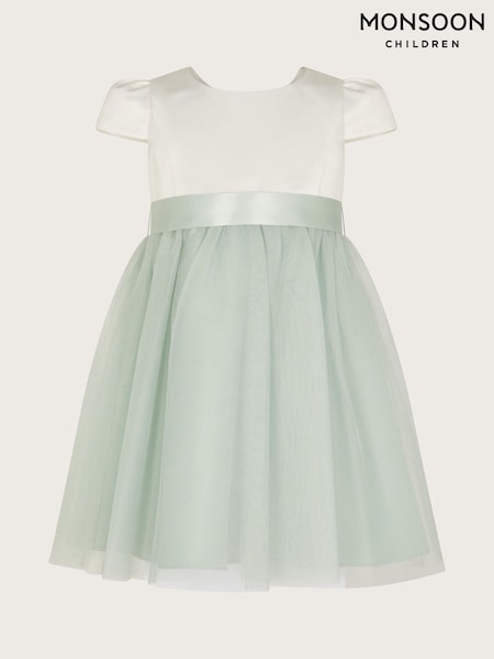 Monsoon Natural Baby Tulle Bridesmaid Dress (AL8975) | AED249 - AED284