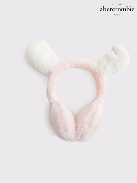 Abercrombie & Fitch Pink Christmas Reindeer Antler Ear Muffs (AL9208) | 99 LEI