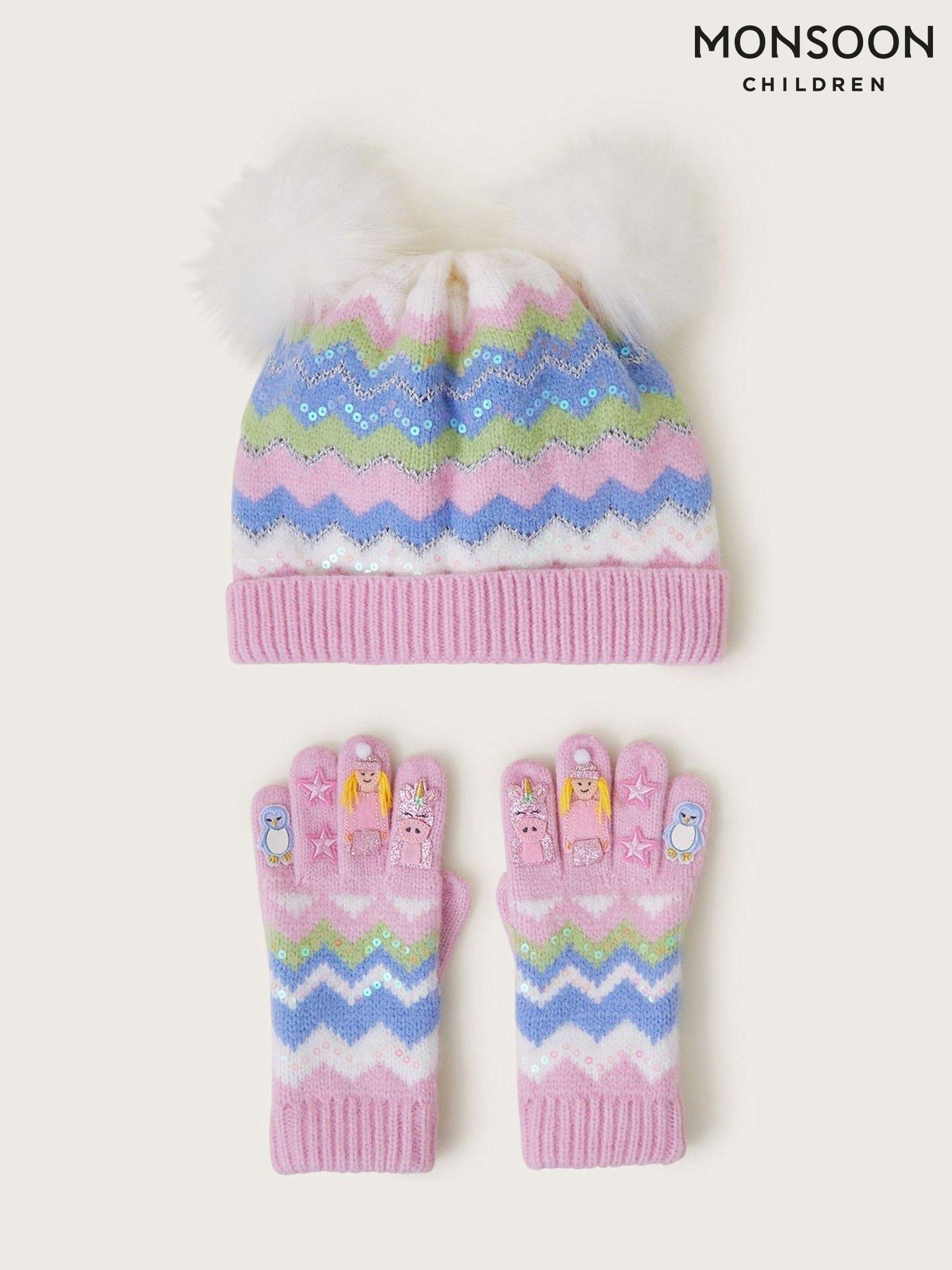 Next baby girl hat and gloves hot sale