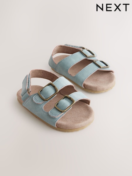 כחול  - Touch Fastening Corkbed Baby Sandals (0-24mths) (AL9381) | ‏42‏₪