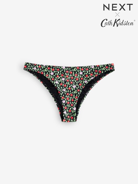 Cath Kidston Black Cherry Bikini Bottoms (AL9399) | R$ 225