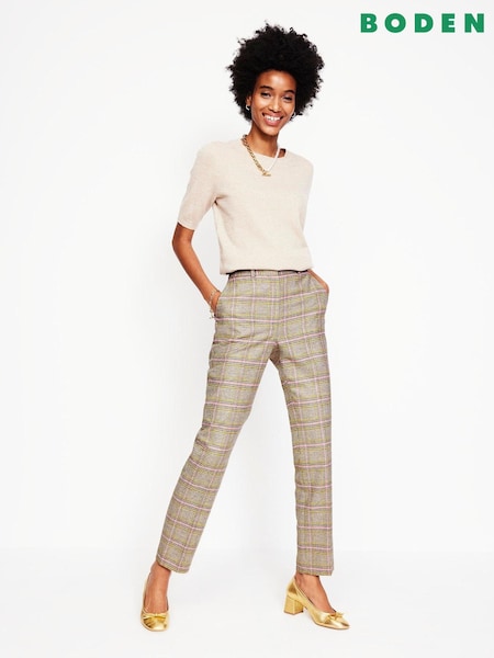Boden Kew Wool Blend Trousers (AL9538) | 607 LEI