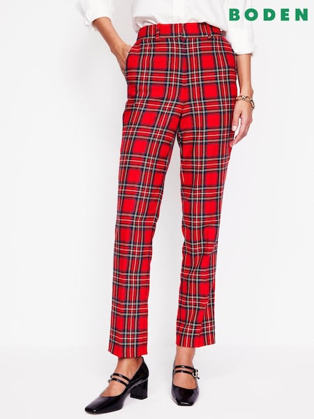 Boden Kew Wool Blend Trousers (AL9552) | 677 LEI
