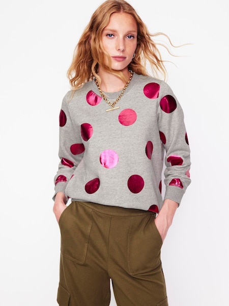 Boden 100% Cotton Hannah Printed Sweatshirt (AL9553) | ‏204 د.إ.‏