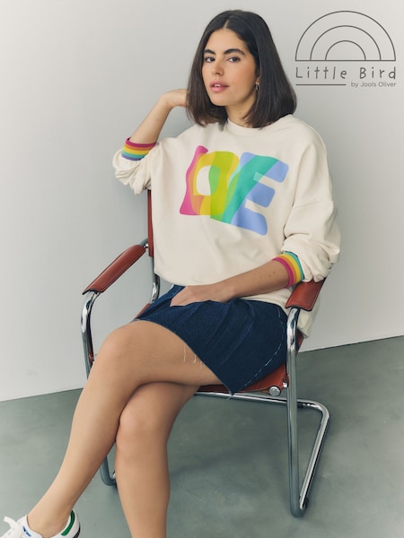 Little Bird by Jools Oliver Multi Adult Rainbow Sweatshirt (AL9605) | 2,103 UAH