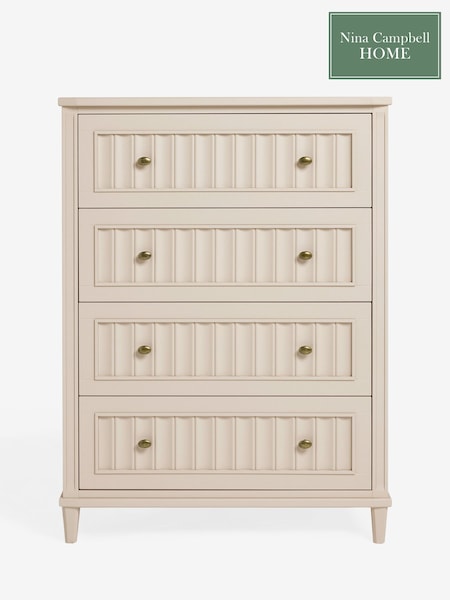 Nina Campbell Putty Willis Tall Tall Chest of Drawers (AL9612) | €1,071