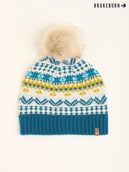 Brakeburn Fairisle Pattern Knitted Hat (AL9679) | € 18