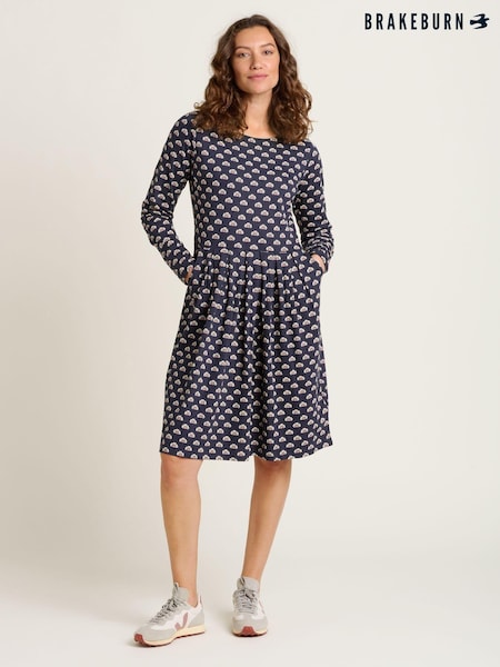 Brakeburn Blue Annie 100% Cotton Dress (AL9894) | €36