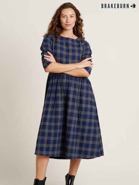 Brakeburn Blue Lilliput Dress (AL9957) | €44.50