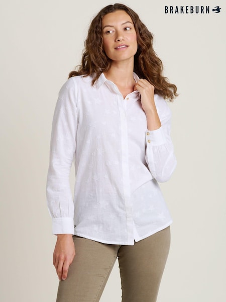 Brakeburn 100% Cotton Stars Shirt (AL9973) | 208 LEI