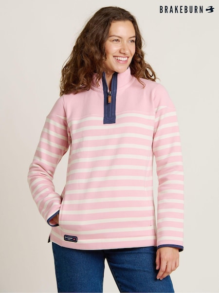 Brakeburn 100% Cotton Quarter Zip Sweatshirt (AM0022) | €66