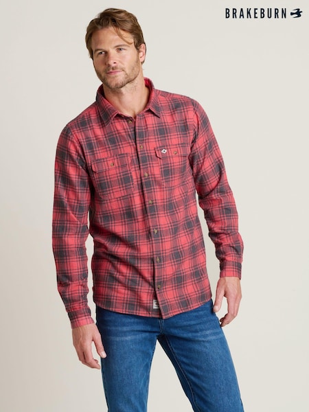 Brakeburn Pink Checked Shirt (AM0075) | €36
