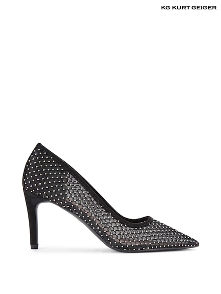 KG Kurt Geiger Angel Black Shoes (AM0430) | 440 QAR