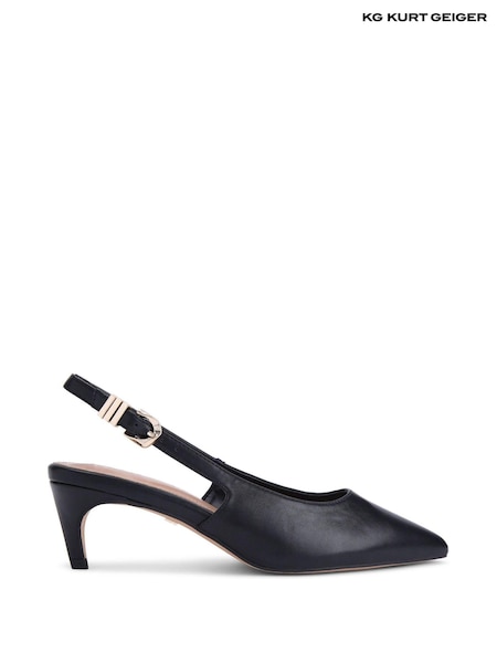 črna - KG Kurt Geiger Beloved Slingback Shoes (AM0449) | € 79