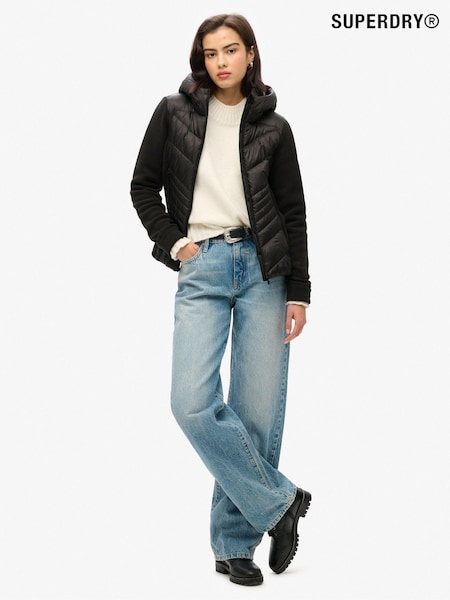 Superdry Hooded Storm Fleece Jacket (AM0682) | 443 LEI