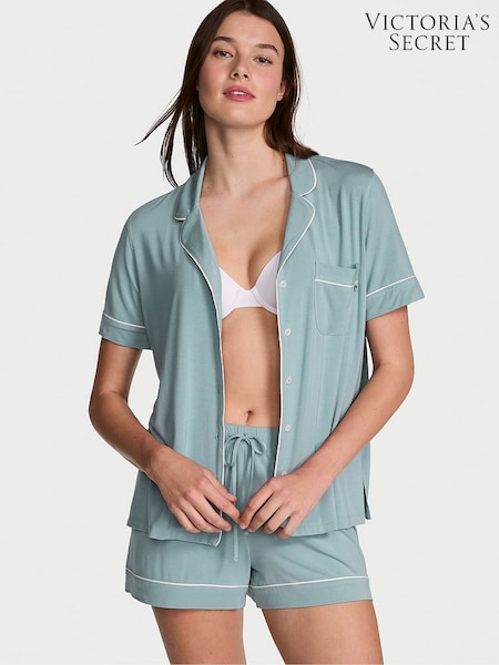 Victoria's Secret Jupiter Blue Modal Short Pyjama Set (AM0919) | €63