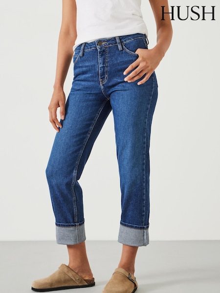 Hush Agnes Straight Jeans (AM0947) | 633 LEI