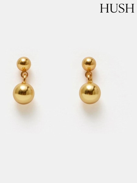 Hush Gold Tone Serina Stud Drop Earrings (AM0971) | 1,682 UAH