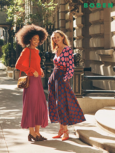 Boden Pink Petite Daphne Jersey Maxi Dress (AM1214) | €171