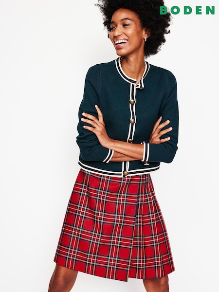 Boden Petite Helen Buckled Skirt (AM1254) | ‏654‏₪