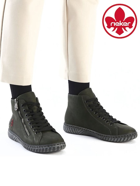 Rieker Womens Green Casual Ankle Boots (AM1326) | € 54