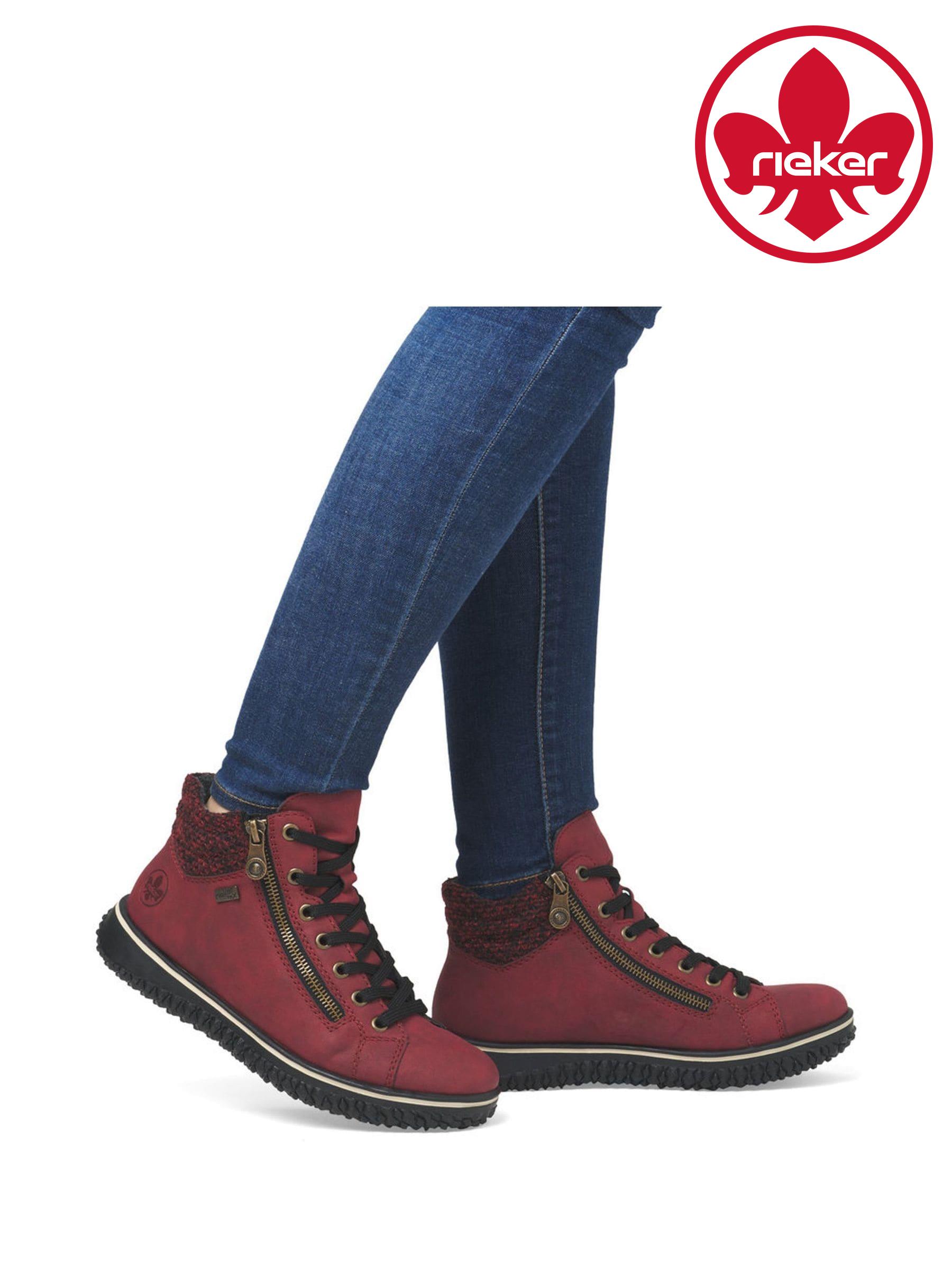 Reiker red boots shop