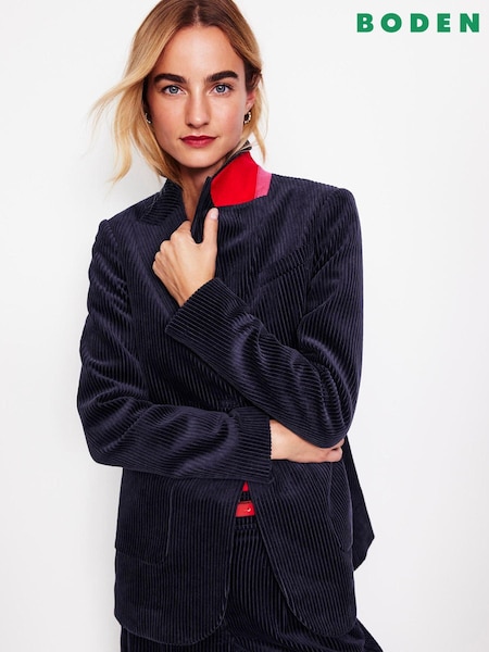 Boden Relaxed Cord Blazer (AM1690) | 654 LEI